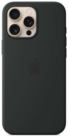 Etui Silikonowe Apple iPhone 16 Pro Max Czarny Black MYYT3ZM/A MagSafe