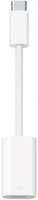 Adapter Przejściówka Apple USB-C Typ C - Lightning MUQX3ZMA Biała Nylonowa