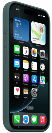 Etui Silikonowe Apple iPhone 16 Pro Lake Green MYYR3ZM/A Zielony MagSafe
