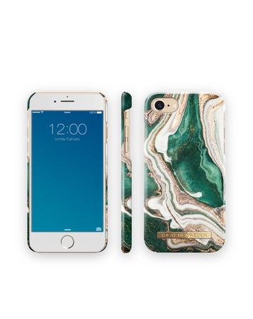 Etui Do Apple iPhone 7 / 8 / SE 2020 Ideal Of Sweden Golden Jade Marble