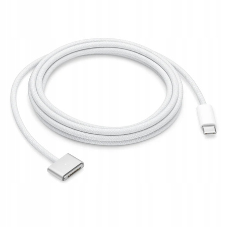 Kabel Przewód Apple USB-C Na MagSafe 3 MW613ZM/A Silver Srebrny Złącze 2M