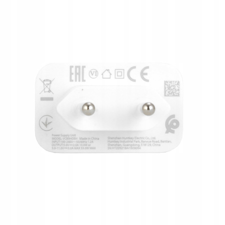 Ładowarka Sieciowa Oppo / Realme Szybka 33W Reno SUPERVOOC USB-A VCB3HAEH