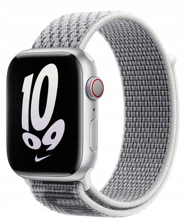 Pasek Apple Nike Sport Loop 44 / 45 / 49MM MPJ03ZM/A Summit White/Black