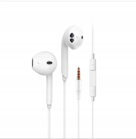 Słuchawki Apple Earpods Mini Jack 3.5MM Douszne Przewodowe MNHF2ZM/A Białe