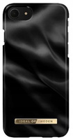 Etui Do Apple iPhone 7 / 8 / SE Ideal Of Sweden Black Satin Czarne Printed