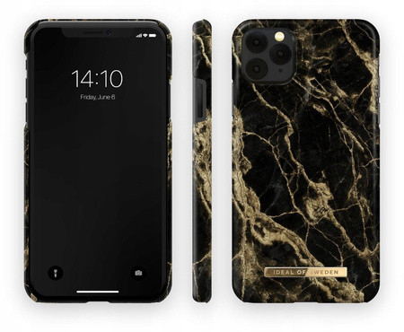 Etui Do Apple iPhone Xr / 11 Ideal Of Sweden Golden Smoke Marble Plecki