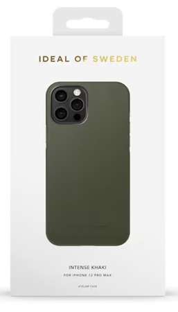 Etui Do Apple iPhone 12 Pro Max Ideal Of Sweden Intense Khaki Zielony Case