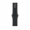 Oryginalny Pasek Apple Watch 46MM M/L MXM43ZM/A Czarny Black Silikonowy