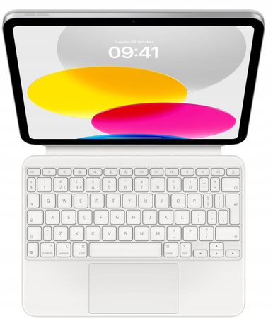 Etui Z Klawiaturą Apple Magic Keyboard Folio iPad 10.9" A16 MQDP3B/A White