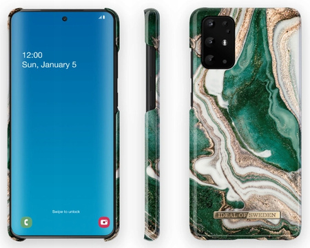 Etui Do Samsung Galaxy S20+ Plus Ideal Of Sweden Golden Jade Marble Plecki