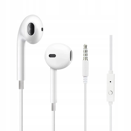 Słuchawki Apple Earpods Mini Jack 3.5MM Douszne Przewodowe MNHF2ZM/A Białe