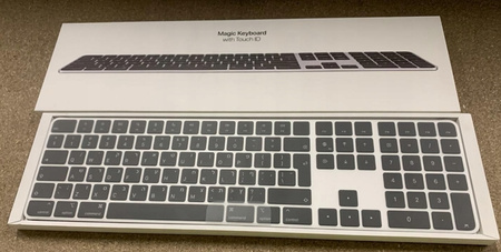 Klawiatura Apple Keyboard Z Touch ID i Polem Numerycznym Bluetooth Czarna