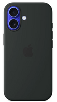 Etui Silikonowe Apple iPhone 16 Czarne Black MYY13ZM/A MagSafe Plecki