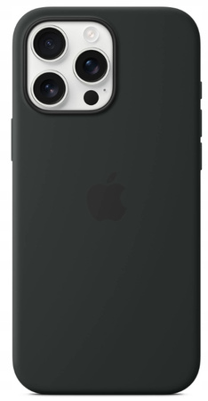 Etui Silikonowe Apple iPhone 16 Pro Max Czarny Black MYYT3ZM/A MagSafe