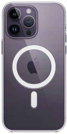 Etui Apple iPhone 14 Pro Max Clear Case Transparentne MPU73ZM/A MagSafe