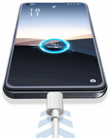 Kabel Oppo USB-C USB typ C Realme SuperDart 65W SuperVooc Szybkie Ładowanie