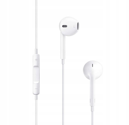 Słuchawki Apple Earpods Mini Jack 3.5MM Douszne Przewodowe MNHF2ZM/A Białe