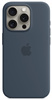 Etui Silikonowe Apple iPhone 15 Pro Storm Blue MT1D3ZM/A Granatowe MagSafe