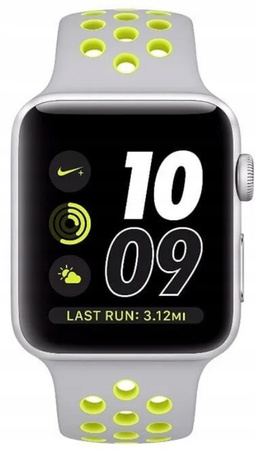 Pasek Apple Nike Sport Band 44 / 45 / 49MM MX8F2ZM/A Pure Platinum Green