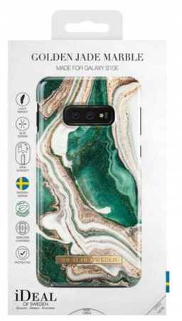 Etui Do Samsung Galaxy S10E Ideal Of Sweden Golden Jade Marble Printed Case