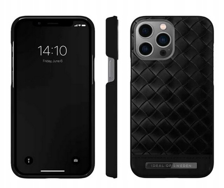 Etui Do Apple iPhone 13 Pro Ideal Of Sweden Onyx Black Czarne Atelier
