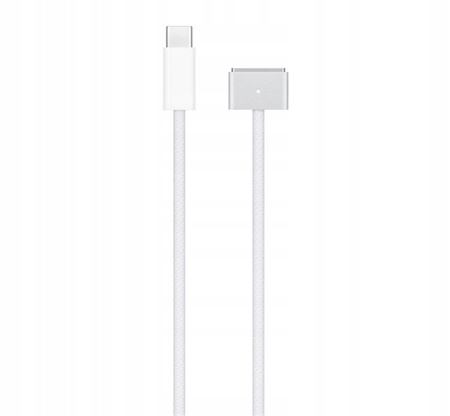 Kabel Przewód Apple USB-C Na MagSafe 3 MW613ZM/A Silver Srebrny Złącze 2M