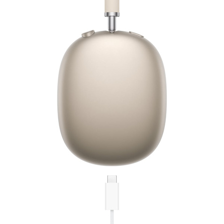 Apple AirPods Max Słuchawki Bezprzewodowe Nauszne Mikrofon ANC Starlight