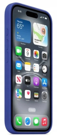 Etui Silikonowe Apple iPhone 16 Niebieski MYY63ZM/A Ultramarine MagSafe