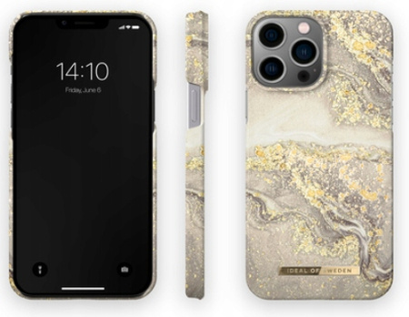 Etui Do Apple iPhone 13 Pro Ideal Of Sweden Sparkle Greige Marble Plecki