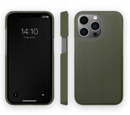 Etui Do Apple iPhone 13 Pro Max Ideal Of Sweden Intense Khaki Zielony Case