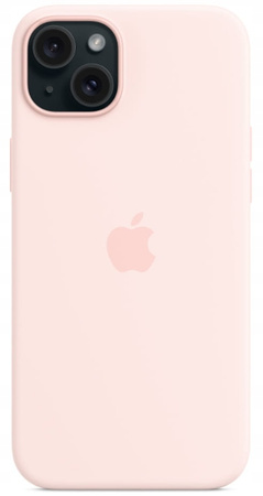 Etui Silikonowe Apple iPhone 15 Light Pink MT0U3ZM/A Różowe MagSafe Plecki