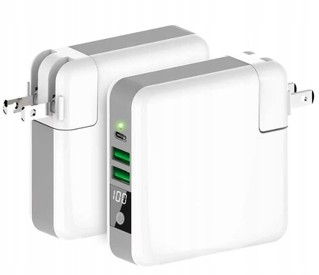 Ładowarka Bezprzewodowa Powerbank 6700 mAh 3W1 USB-A USB-C Quick Charge 5W