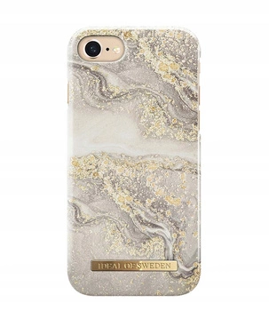 Etui Do Apple iPhone 6S / 7 / 8 / SE Ideal Of Sweden Sparkle Greige Marble