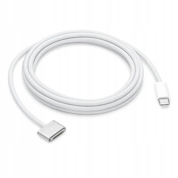 Kabel Przewód Apple USB-C Na MagSafe 3 MW613ZM/A Silver Srebrny Złącze 2M