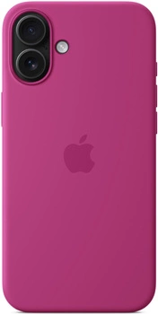 Etui Silikonowe Apple iPhone 16 Plus Różowy Fuchsia MYYE3ZM/A MagSafe