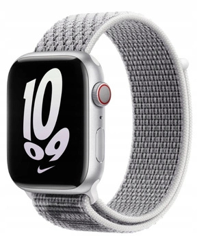 Pasek Apple Nike Sport Loop 44 / 45 / 49MM MPJ03ZM/A Summit White/Black