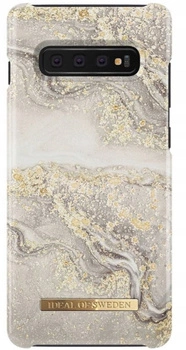 Etui Do Samsung Galaxy S10+ Plus Ideal Of Sweden Sparkle Greige Marble Case