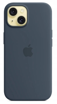 Etui Silikonowe Apple iPhone 15 Storm Blue Granatowy MT0N3ZM/A MagSafe
