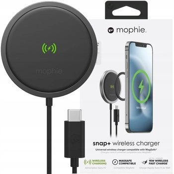 Ładowarka Bezprzewodowa Indukcyjna Mophie Snap+ MagSafe 15W Wireless Charge