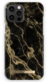 Etui Do Apple iPhone 13 Pro Max Ideal Of Sweden Golden Smoke Marble Plecki
