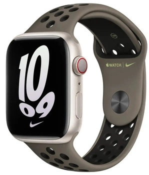 Pasek Apple Nike Sport Band 44 / 45 / 49MM MPH73ZM/A Dark Olive Czarny