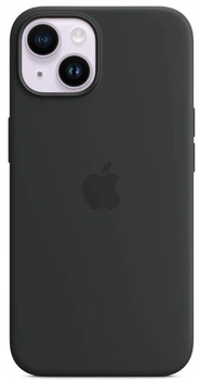 Etui Silikonowe Apple iPhone 14 MPRU3ZM/A Midnight Północ Czarny MagSafe