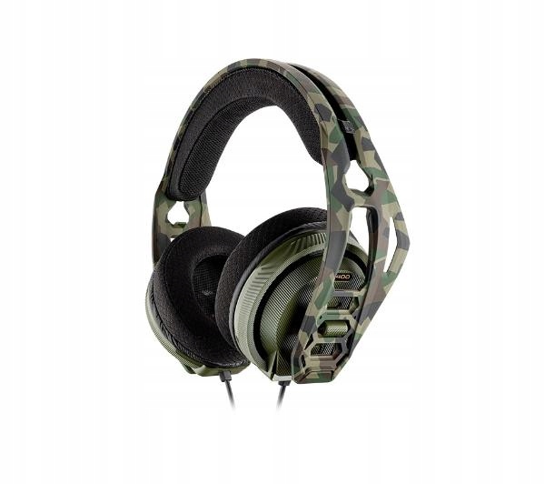 Słuchawki Plantronics RIG 400 Wokółuszne Forest Camo Gamingowe Dla Graczy