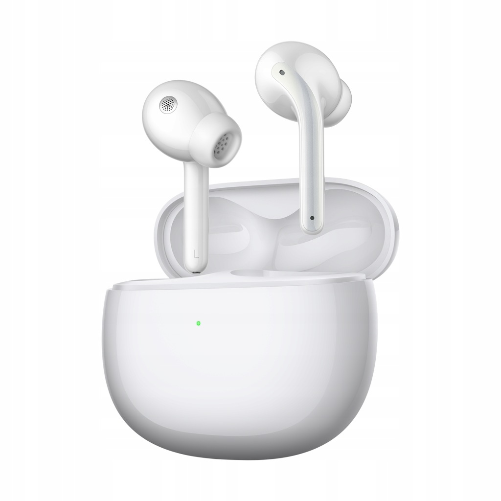 Oryginalne Słuchawki Bezprzewodowe Dokanałowe Xiaomi Buds 3 ANC Gloss White