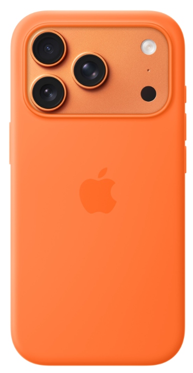 Etui Silikonowe Apple iPhone 17 Pro Orange MagSafe Pomarańczowe Plecki