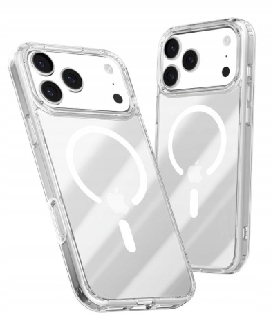 Etui Mutural Ice MagSafe do Apple iPhone 18 Pro / 17 Pro Przezroczyste