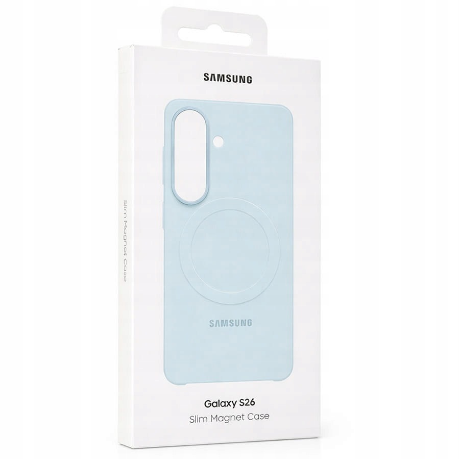 Etui Samsung Galaxy S26 Slim Magnetic Case Light Blue Błękitne EF-SS942CLE
