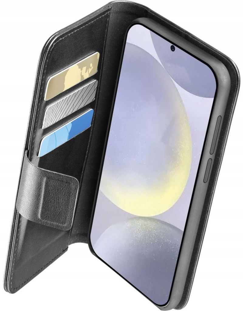 Etui z Klapką Cellularline Do Samsung Galaxy S25 Ultra Czarny Pokrowiec