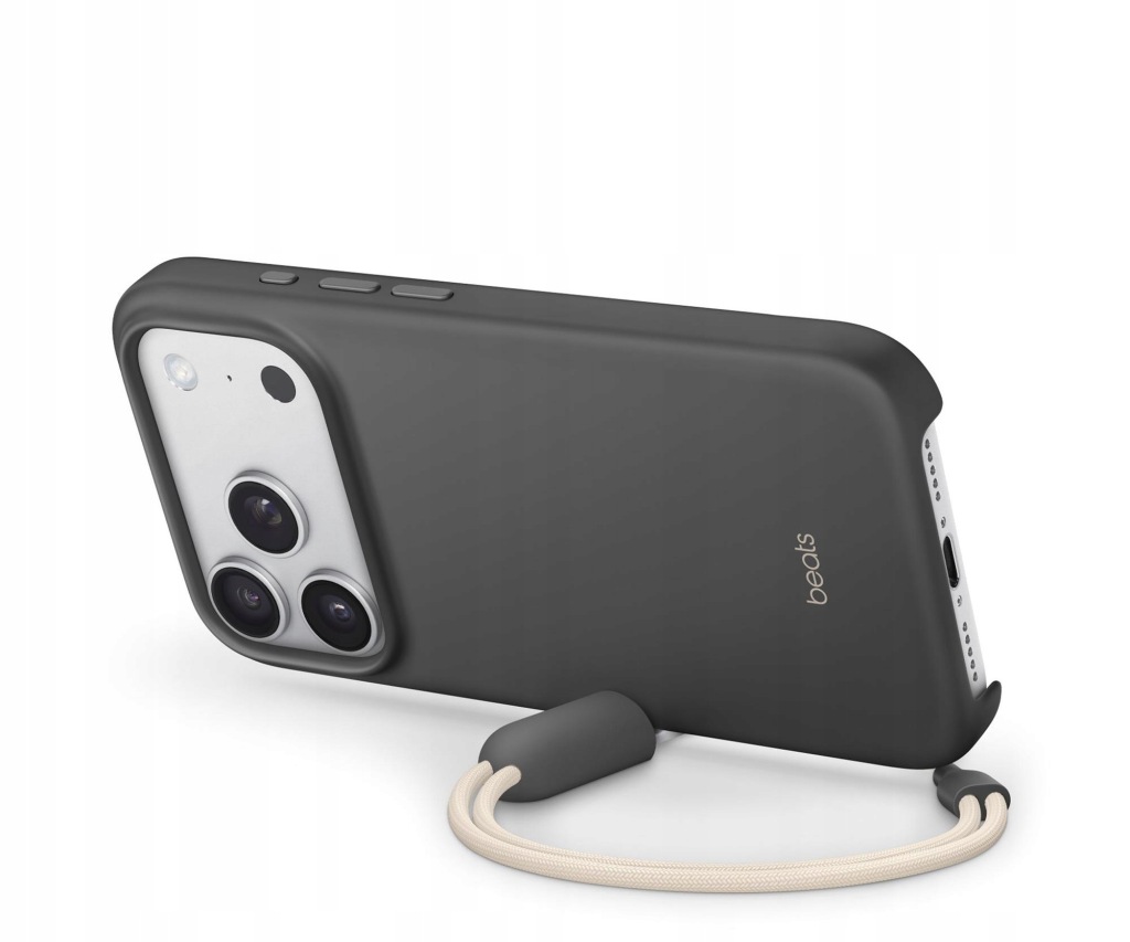 Etui Apple Beats Kickstand Do iPhone 17 Pro Szafirowy Szary MagSafe Case