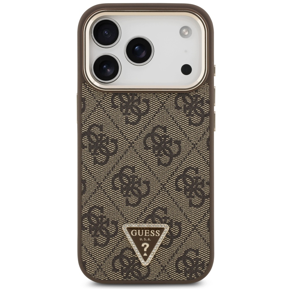 Etui Guess Do Apple iPhone 18 Pro / 17 Pro MagSafe Hard Case Triangle Logo